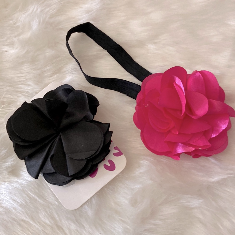Set of two Conair head wrap/ hair band/ head band/ wrist band/ choker